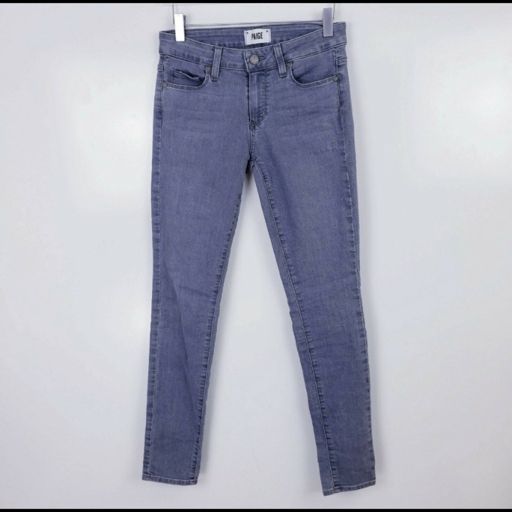 Paige Verdugo Gray Ultra Skinny Jeans Size 27